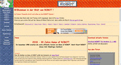 Desktop Screenshot of game-of-robot.de