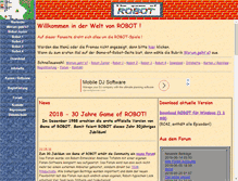 Tablet Screenshot of game-of-robot.de